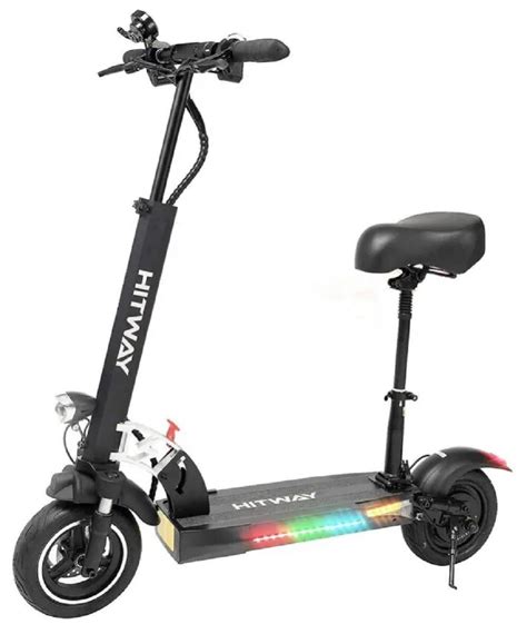 Hitway Electric Scooter With Seat W Mph High Speed V Ah