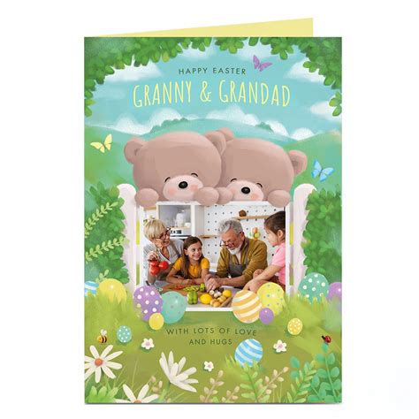 Buy Photo Hugs Bear Easter Card Bear Couple Fence For Gbp 179 Card