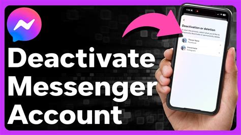 How To Deactivate Messenger Account 2023 YouTube