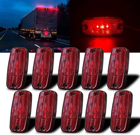 Autoprom Pcs Side Marker Clearance Lights Side Marker Indicators