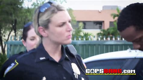 Bisexual Cops Fuck BLACK Criminal Next To PATROL