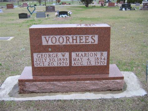 George William Voorhees 1893 1970 Find A Grave Memorial