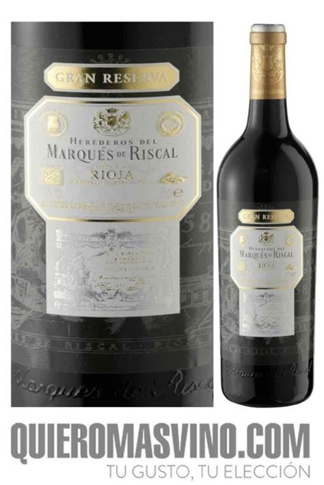 Marqués de Riscal Gran Reserva en QUIEROMASVINO