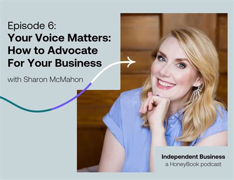 Your Voice Matters Leverage Business Advocacy Honeybook