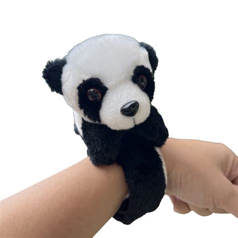 Animal Slap Bracelets Stuffed Animals Huggers For Kids Adorable Plush