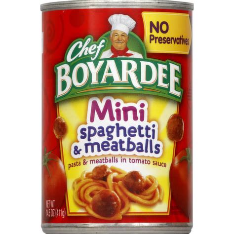 Chef Boyardee Spaghetti And Meatballs Mini Smart And Final