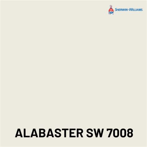 Alabaster From Sherwin Williams Sw Mr Happy House