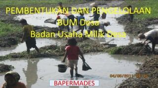 Badan Usaha Milik Desa Ppt