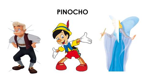 Cuales Son Los Personajes Principales De Pinocho Prodesma