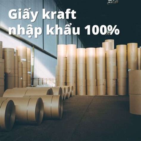 Giấy Kraft Cuộn Nâu Giải Pháp Bao Bì Hoso