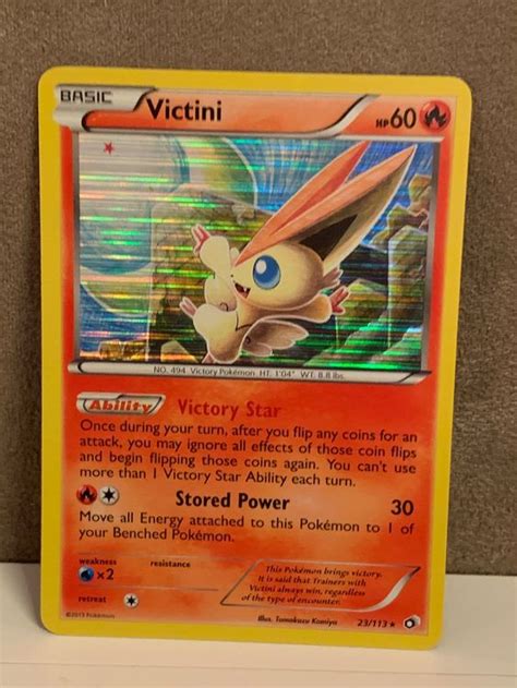 Victini Holo Eng Legendary Treasures Pokemon 23113 Kaufen Auf Ricardo