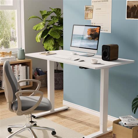 White electric adjustable table - Furniture Choice Kenya