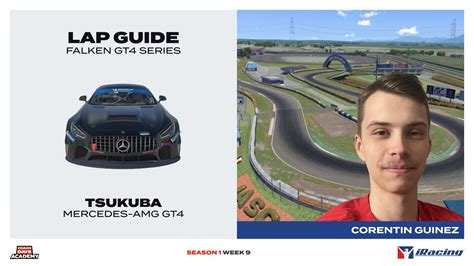 IRacing Lap Guide Mercedes AMG GT4 At Tsukuba YouTube