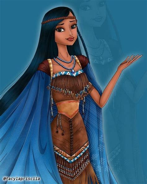 Tácyla Priscila Ilustra 🐝 On Instagram Disney Princess Pocahontas 🍂🍂🍂 De Disney