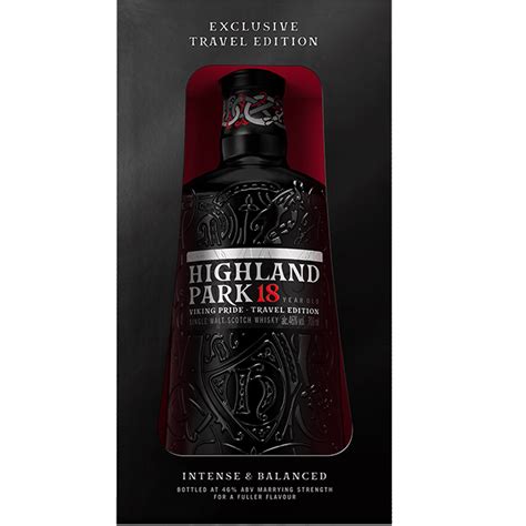 18 Year Old Highland Park Viking Pride Travel Edition Single Malt Whisky