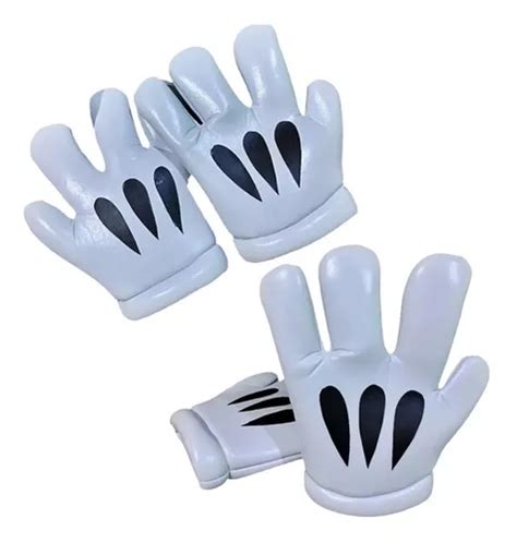 Guantes Mickey Mouse Cosplay Guantes Para Disfraz Mickey Meses Sin