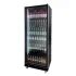 450L LED Light Vertical Beer Display Cooler Fan Cooling Single Door