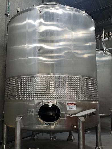 6000 Gallon Stainless Jacketed Mix Tank Valiant Industries