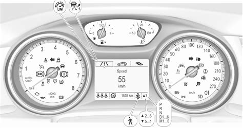 Instrument Cluster Guide Vauxhall Astra K Dashboard Lights