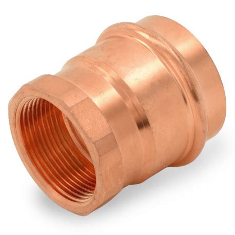 Press Copper X Female Npt Threaded Adapter Fitting Pexuniverse