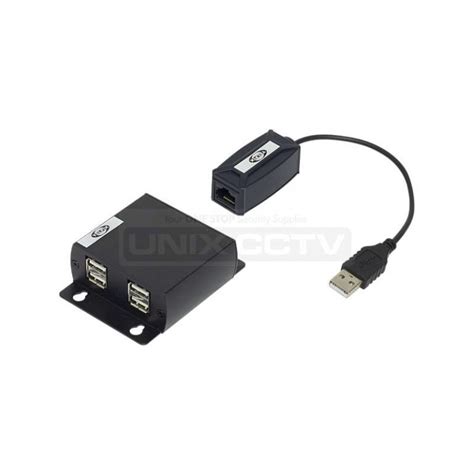 Usb Balun 150ft Over Cat5 Cable Unix Cctv