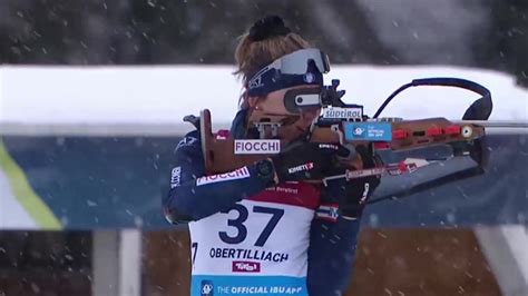 Le replay du sprint dames à Obertilliach Biathlon IBU Cup Vidéo