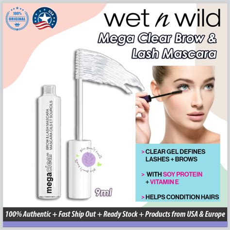 No Cod Service Wet N Wild Mega Clear Brow And Lash Mascara 9ml 0 30oz