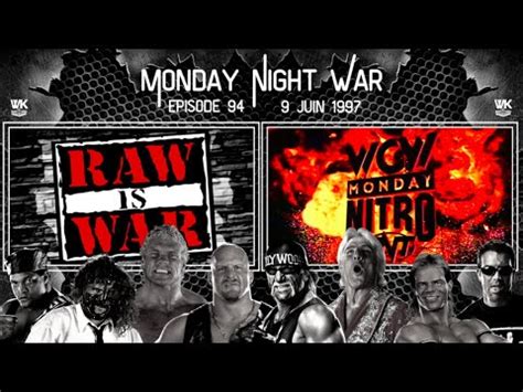 Monday Night War Wwe Raw Vs Wcw Nitro Sting Joue Avec La Vie De