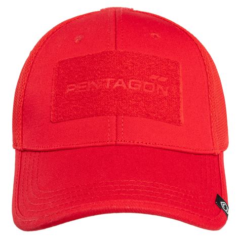 Czapka Z Daszkiem Pentagon Raptor BB Cap Red Sklep Militaria Pl