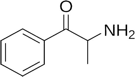 Structure Of Cathinone 2 Amino 1 Phenyl 1propanone Download