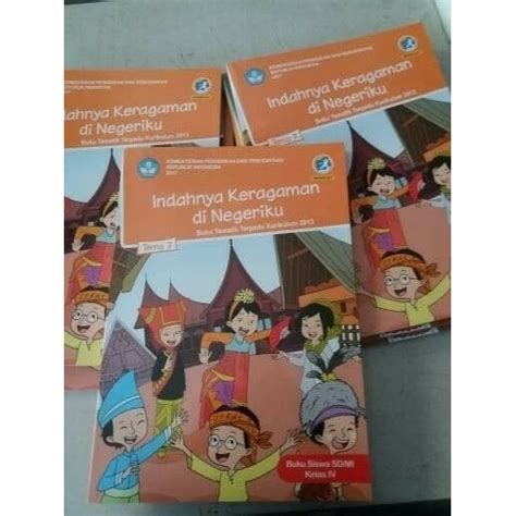 Jual Buku Tematik Kelas Sd Tema Indahnya Keragaman Negeriku Rev