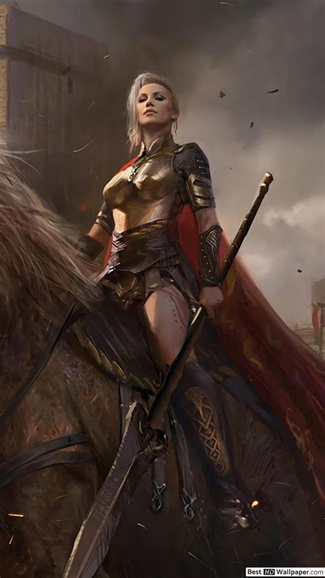 Female Warrior Female Viking Warrior HD Phone Wallpaper Pxfuel