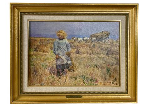 Sold Price Lionel Percy Smythe As Blonde As Wheat Giclee