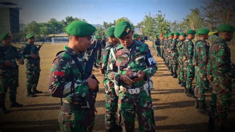 Gara Gara Judi Pagi Pagi Prajurit Pasukan Banteng Loreng Mendadak