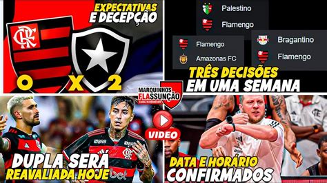 Flamengo Frustra E Decepciona A Na O Tr S Decis Es Nessa Semana