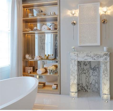 Pin By Grace Piggott On INTERIORS BATHROOMS Glamorous Bathroom