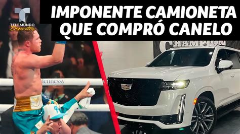 La Imponente Camioneta Que Compr Canelo Telemundo Deportes Youtube