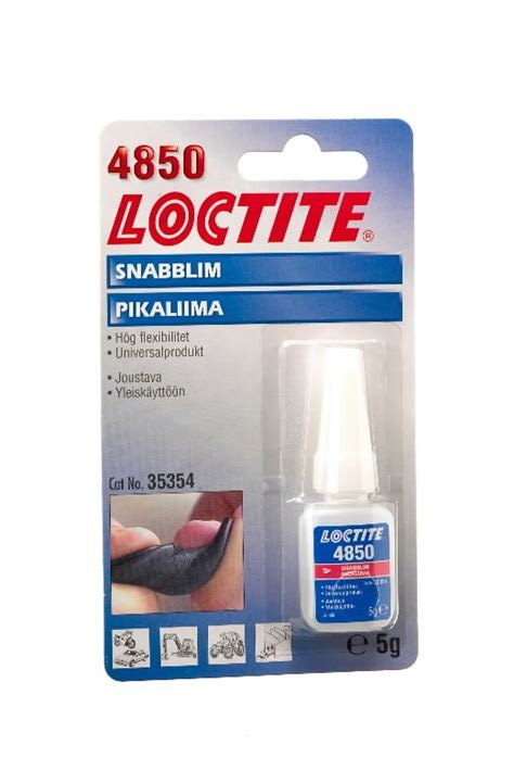 Instant Adhesive Flexible 4850 5g Loctite Instant Bonding