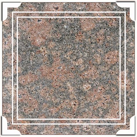 Polished Bala Flower Granite Slab For Staircases Kitchen Countertops