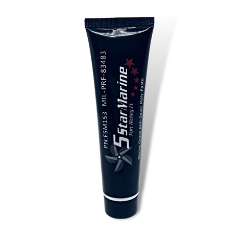 Marine Grade Anti Seize Moly Paste Mil Prf 83483 Fsm153 Five Star Marine