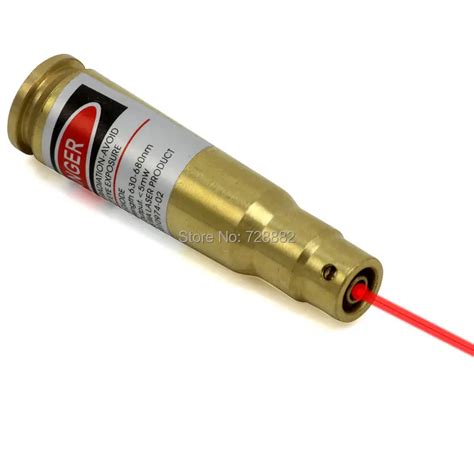 Hunting Cal X Mm Brass Caliber Cartridge Red Laser Sight Bore