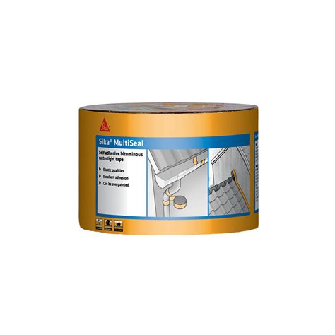 Sika Multiseal Self Adhesive Bituminous Sealing Tape Grey Mm X