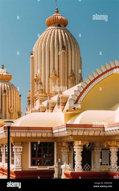 Mapusa Goa India The Shree Ganesh Mandir Ganeshpuri Temple Famous