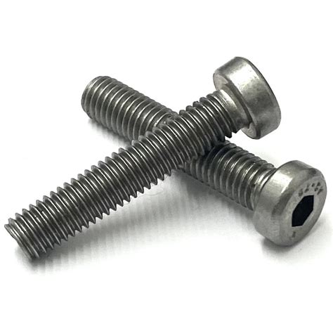 M X Mm Low Head Socket Allen Cap Screws Stainless Steel A