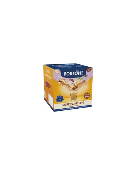 Capsule Nescaf Dolce Gusto Borbone Super Ginseng