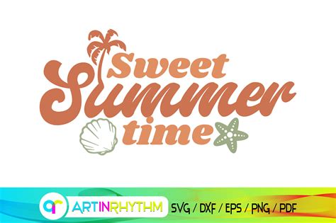 Sweet Summer Time Beach Svg Vacation Graphic By Artinrhythm