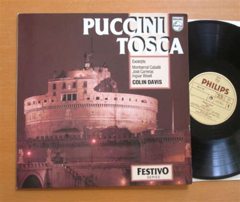 Philips 6570 158 Puccini Tosca Montserrat Caballe Jose Carreras Colin