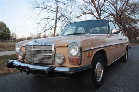 1976 Mercedes 300d 118k Miles W115 W114 Diesel Om617 Engine Classic