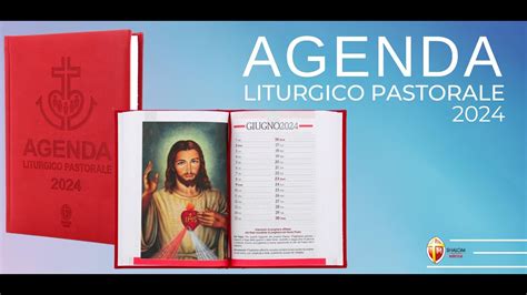 AGENDA LITURGICO PASTORALE 2024 YouTube