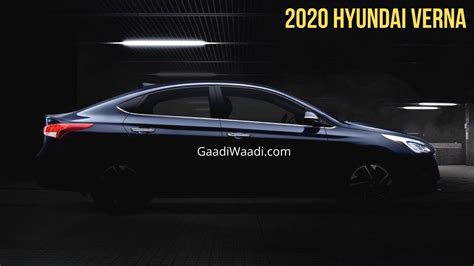 2020 Hyundai Verna Official Pics Released In India Launch On March 26